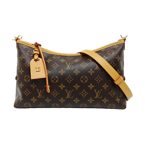 CARRYALL MM Monogram Coated Canvas Brown