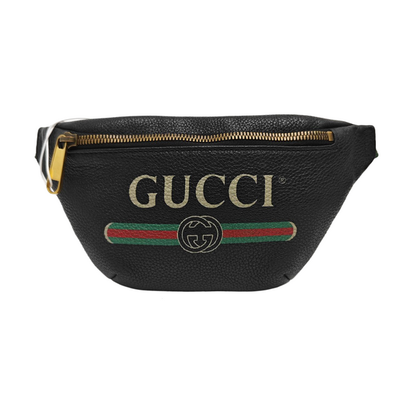 Print Small Calfskin Black