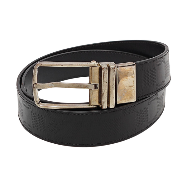 Coated Canvas Belt Black