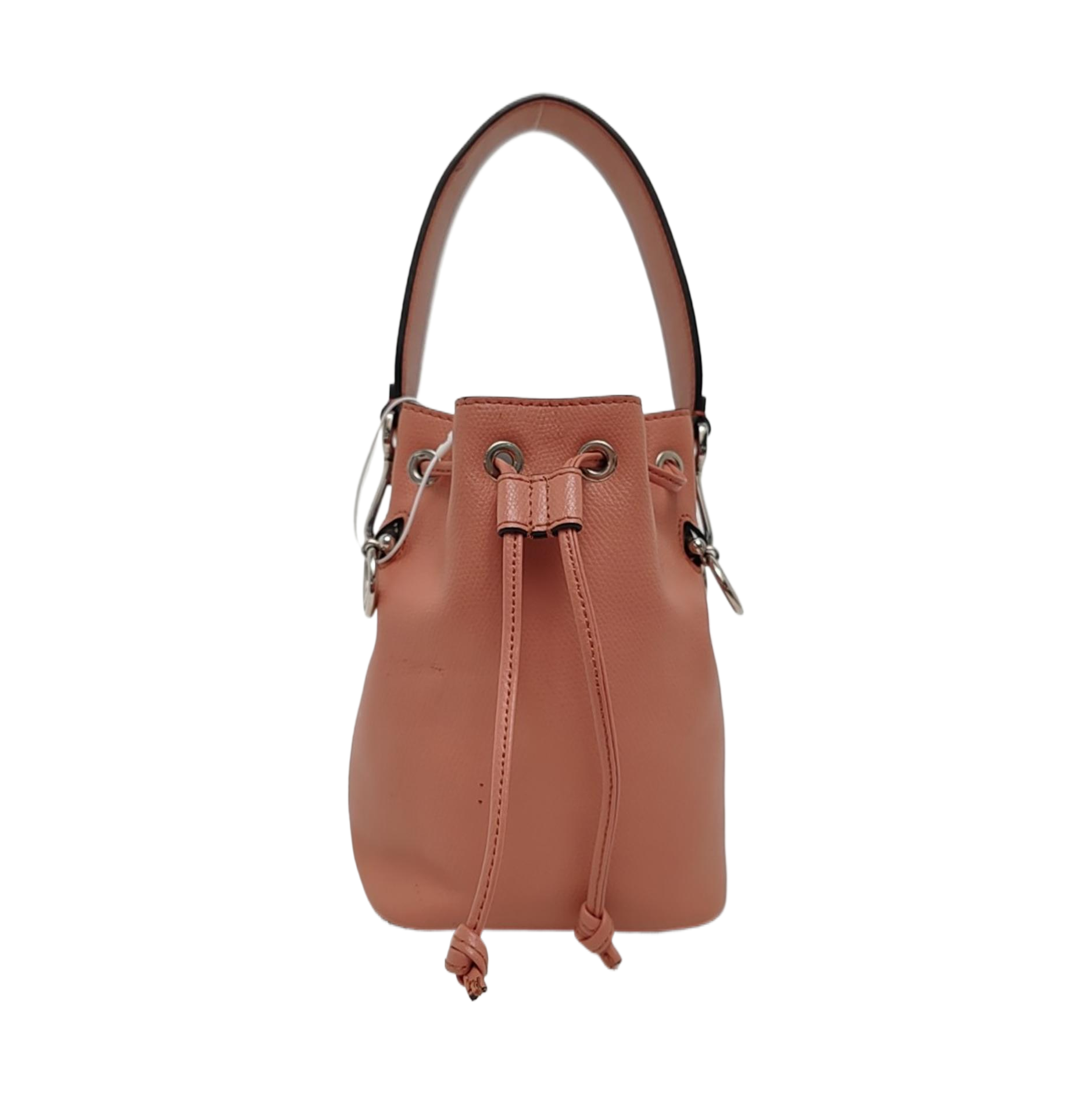 Authenticated pre-owned  Mon Tresor Mini Calfskin Pink - Bucket Bag at Looply
