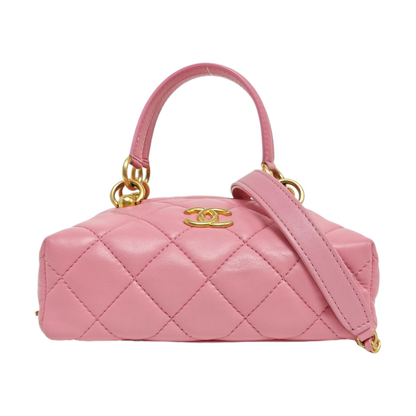 Quilted Calfskin Pink