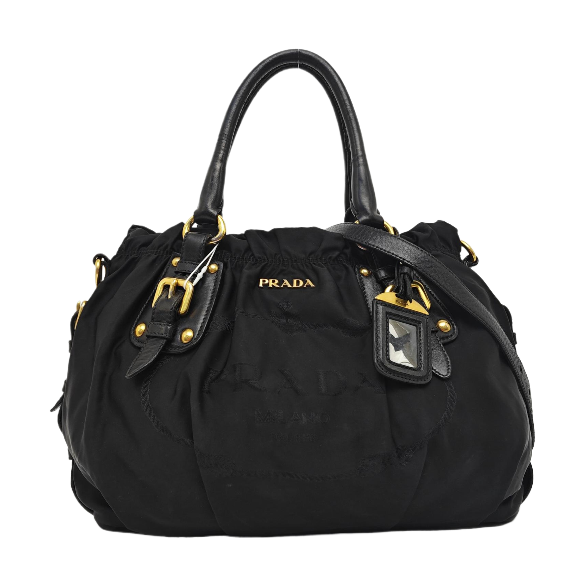 Nylon Tote Bag Black