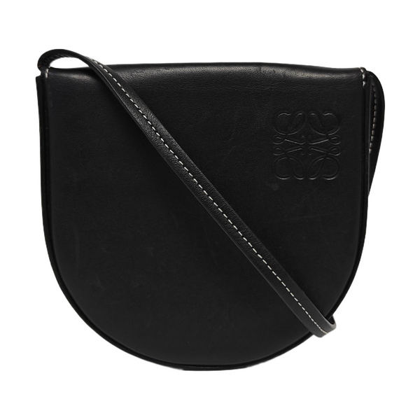Heel Small Calfskin Black