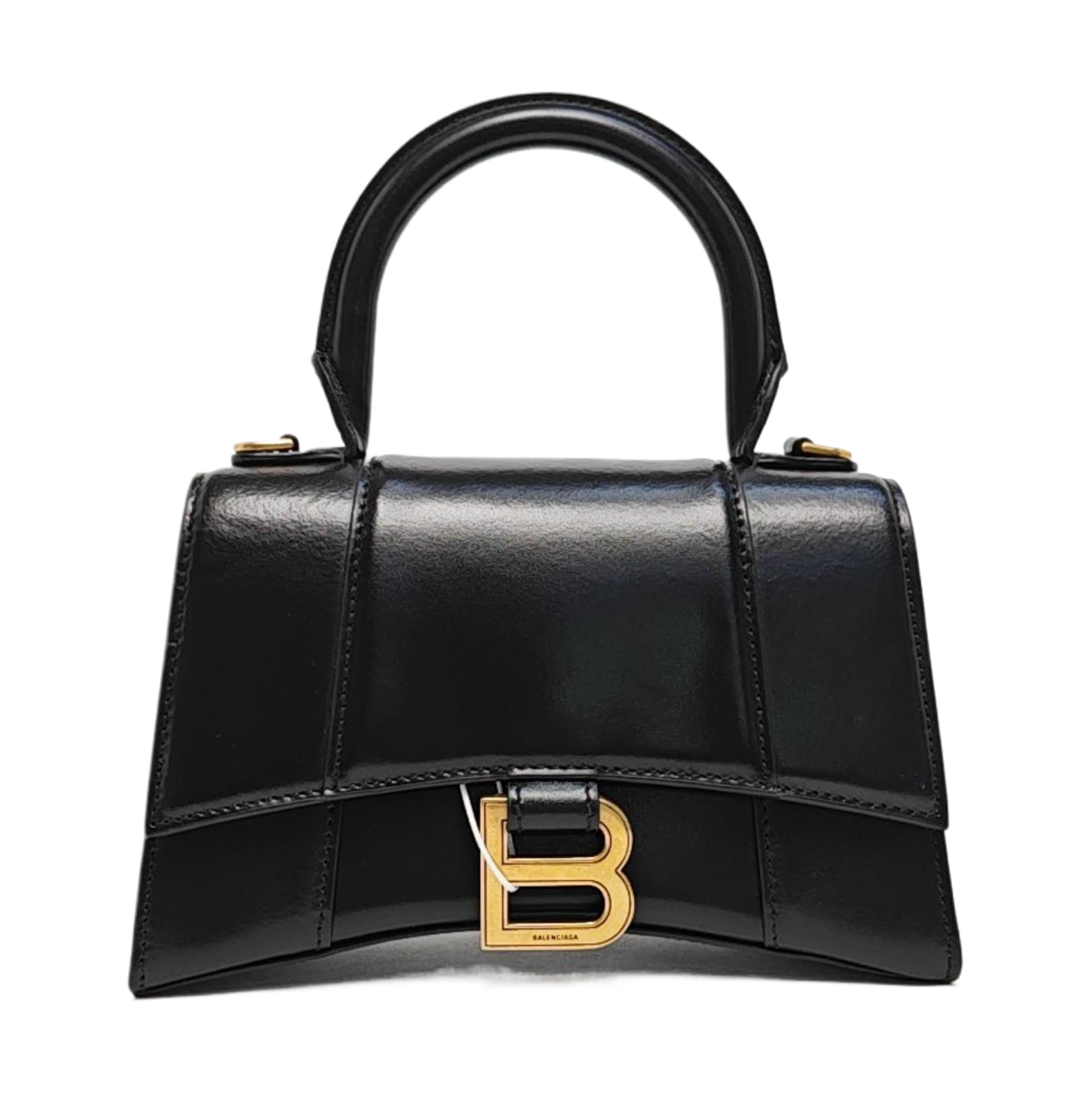 Hourglass XS Calfskin Black