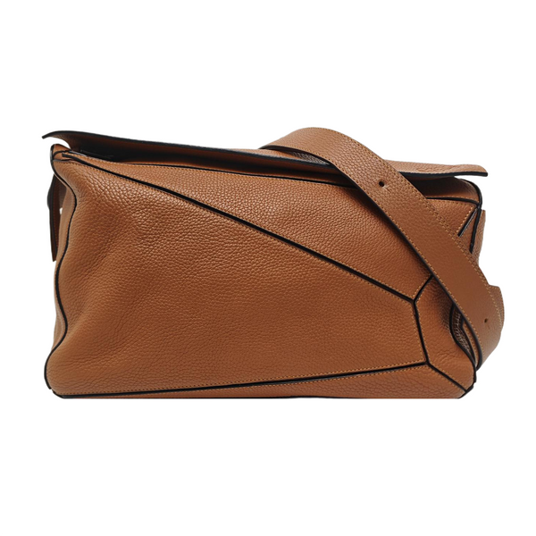 Puzzle Large Calfskin Brown
