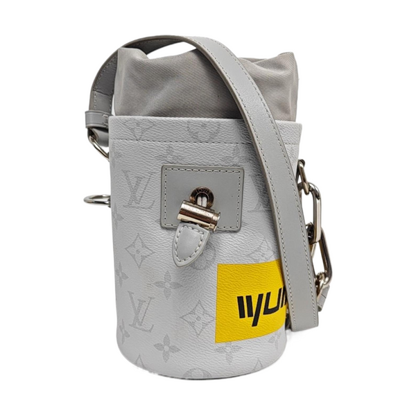 CHALK Monogram Coated Canvas Gray