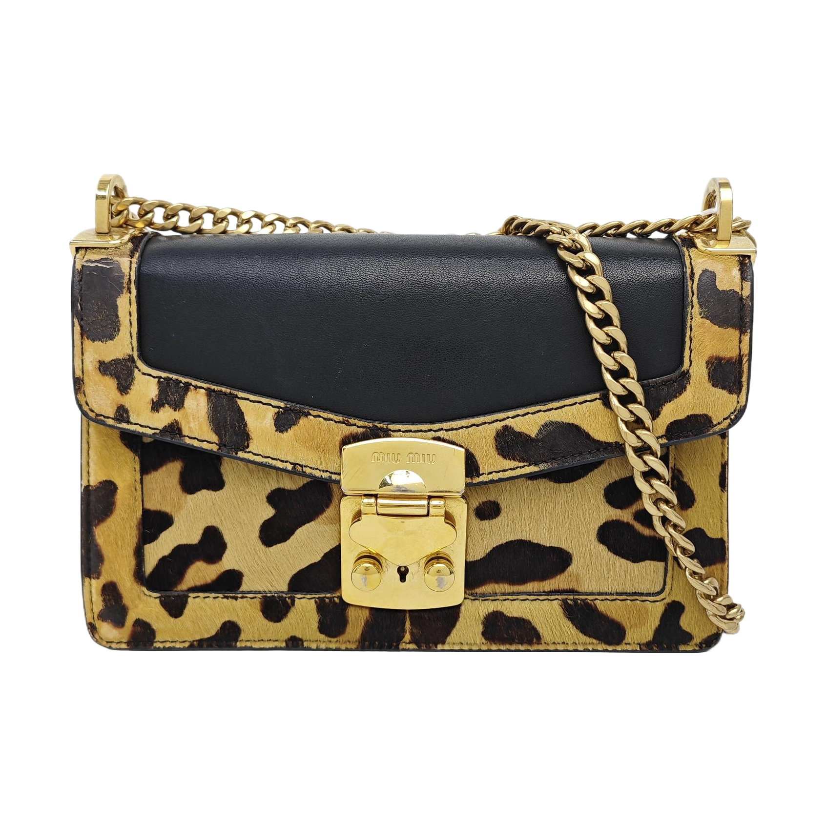 Horsehair Shoulder Bag Brown