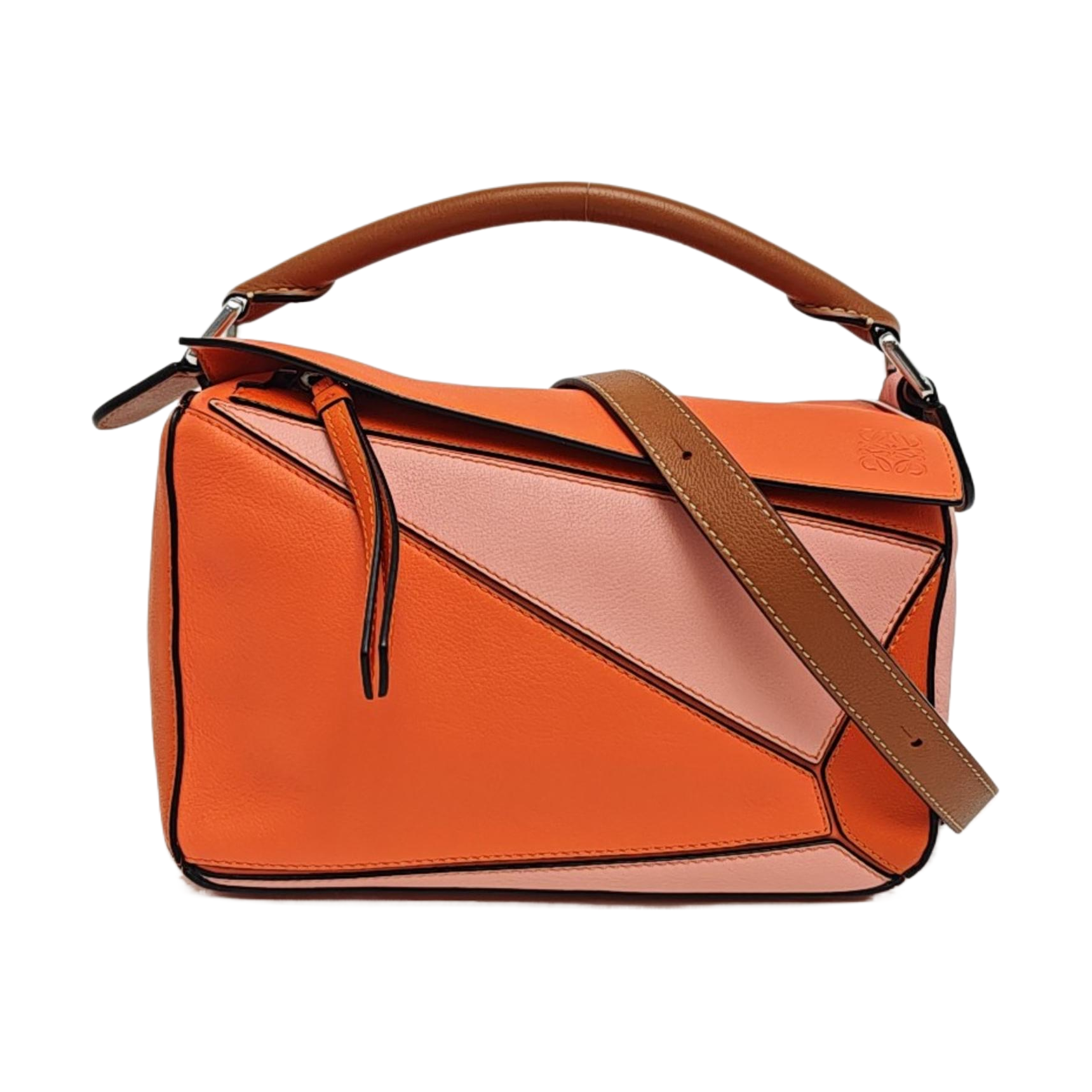Puzzle Small Calfskin Multicolor