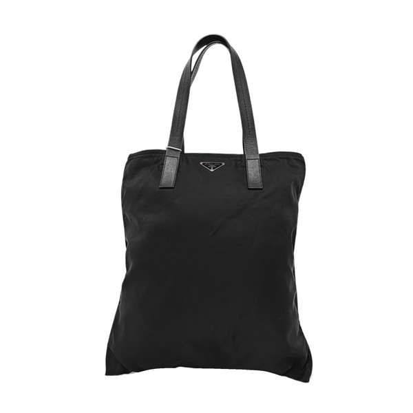 Nylon Tote Bag Black