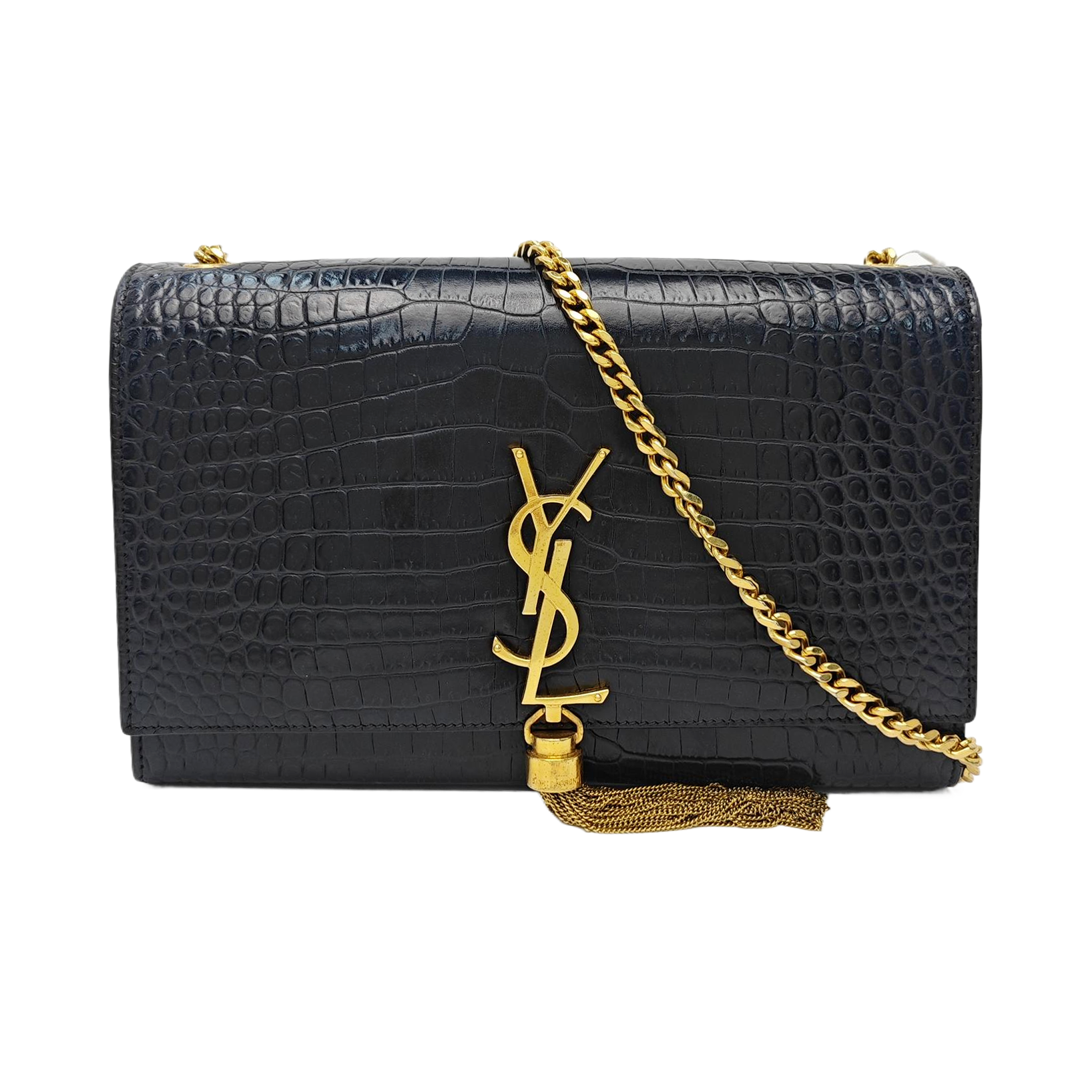 KATE Medium Calfskin Black