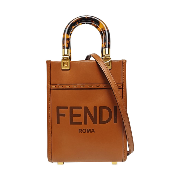 Sunshine Mini Calfskin Brown