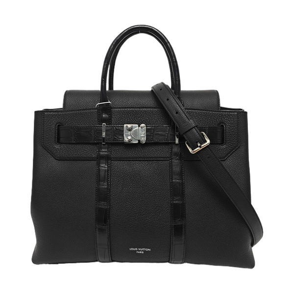 GEORGES MM Calfskin Black