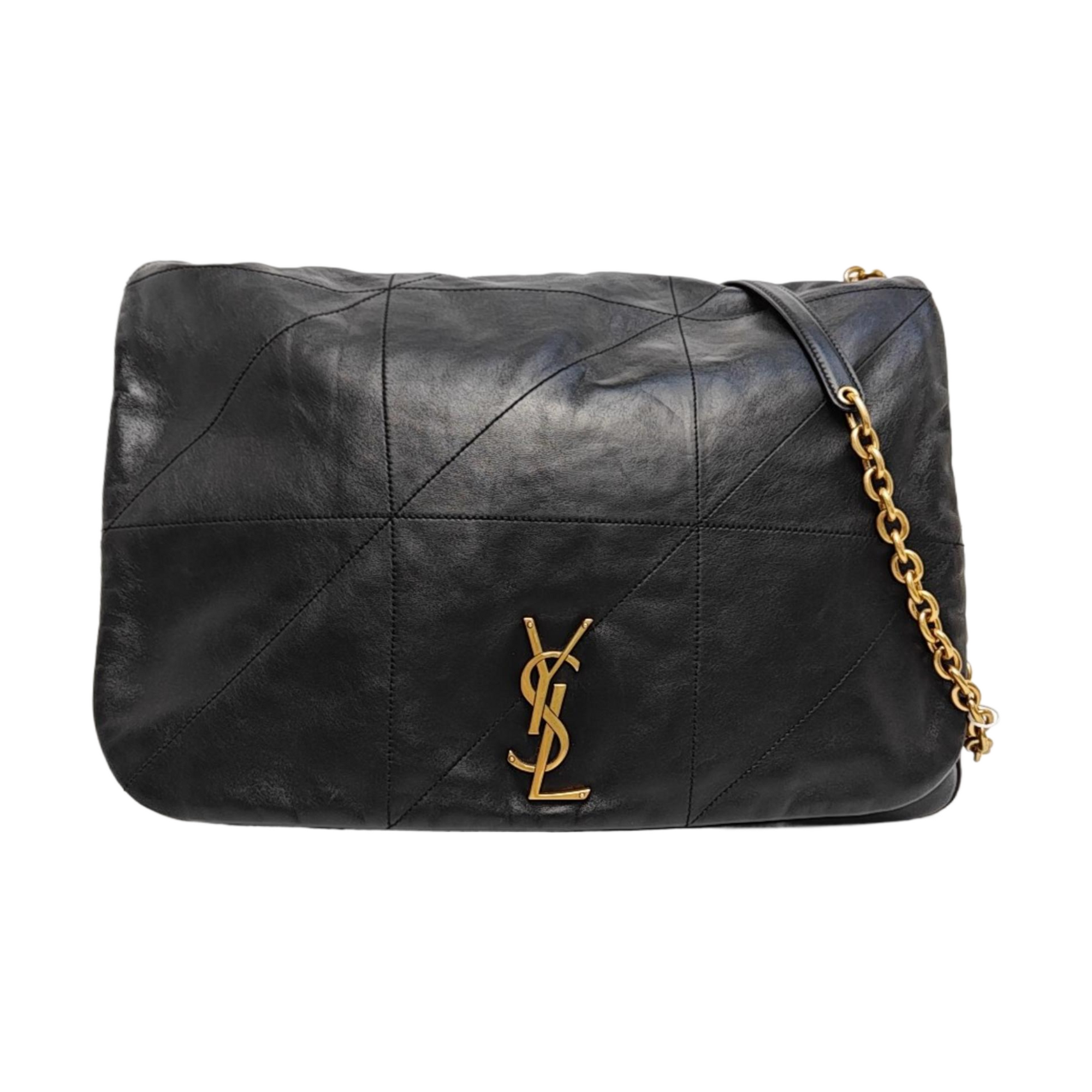 JAMIE 4.3 Quilted Lambskin Black