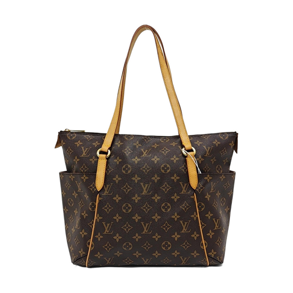 TOTALLY MM Monogram Coated Canvas Brown