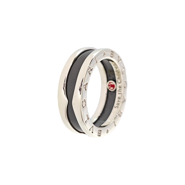 B.ZERO1 925 Sterling Silver Ring EU 52