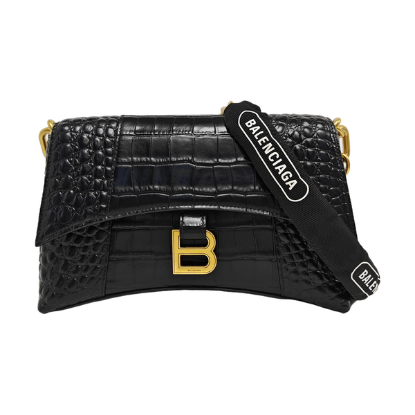 Downtown Super Mini Calfskin Black