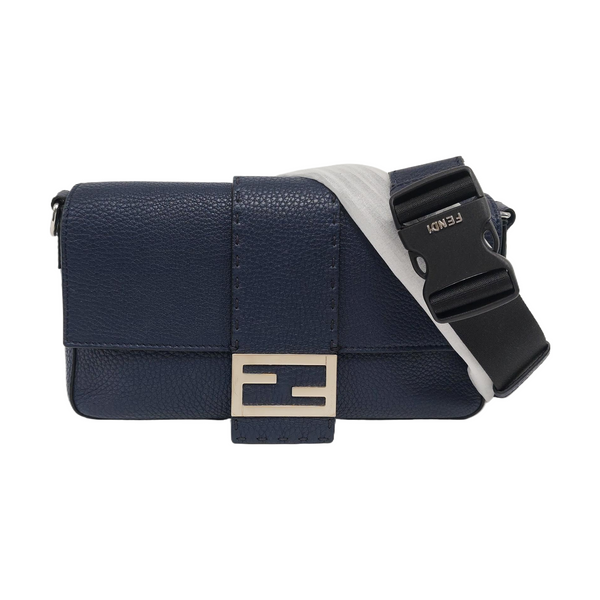 Baguette Medium Calfskin Blue