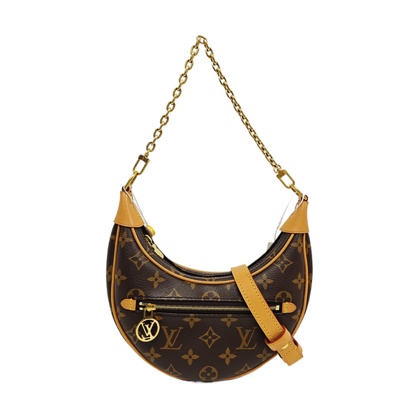 LOOP Monogram Coated Canvas Brown