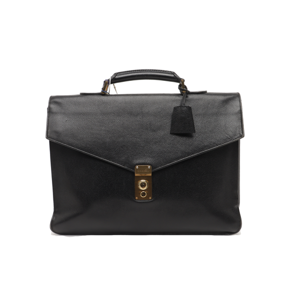 Grained Calfskin Black