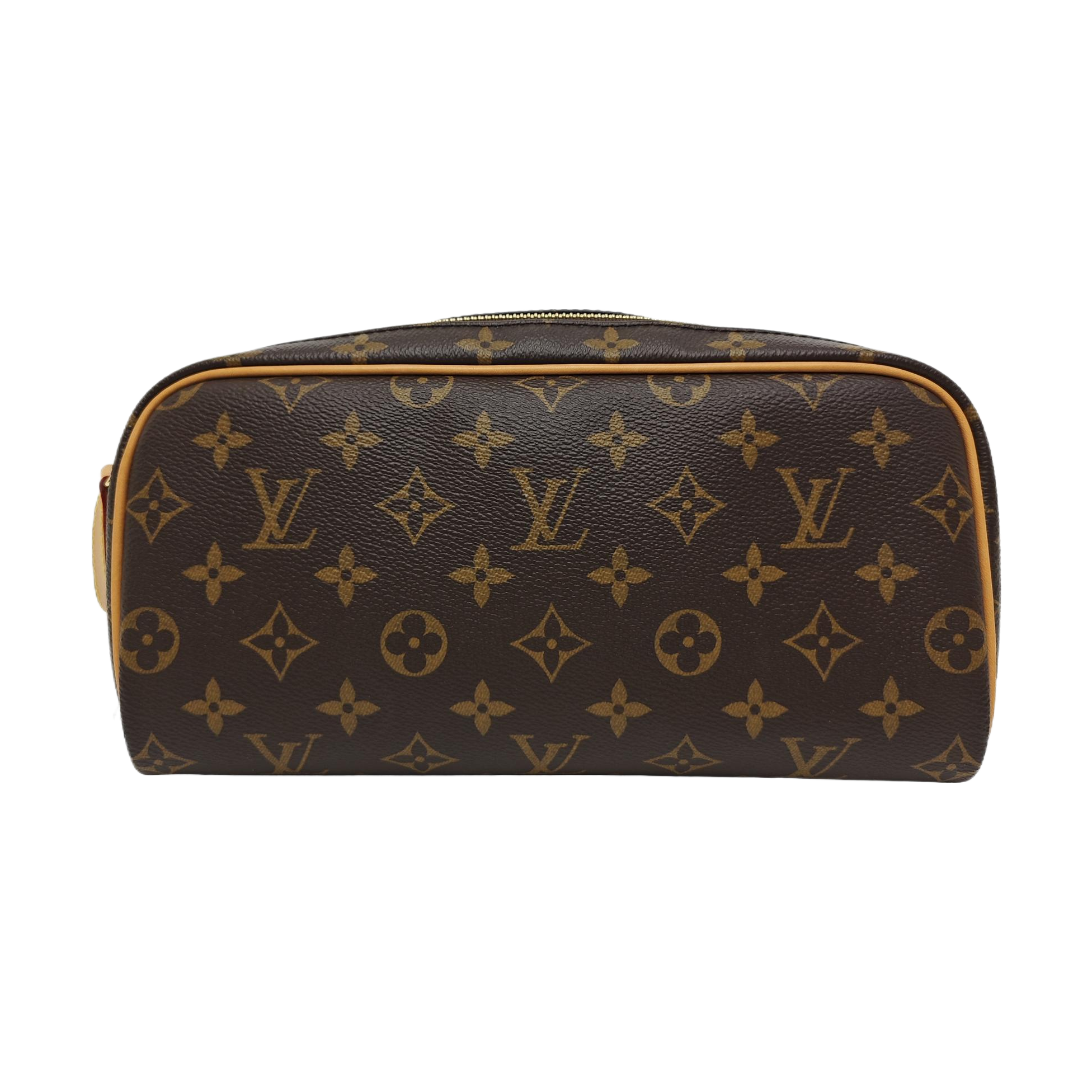 DOPP Monogram Coated Canvas Brown