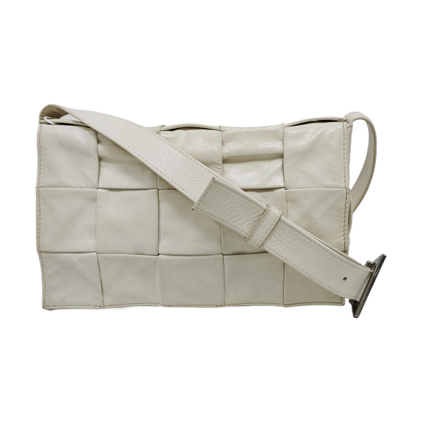 Cassette Medium Calfskin White