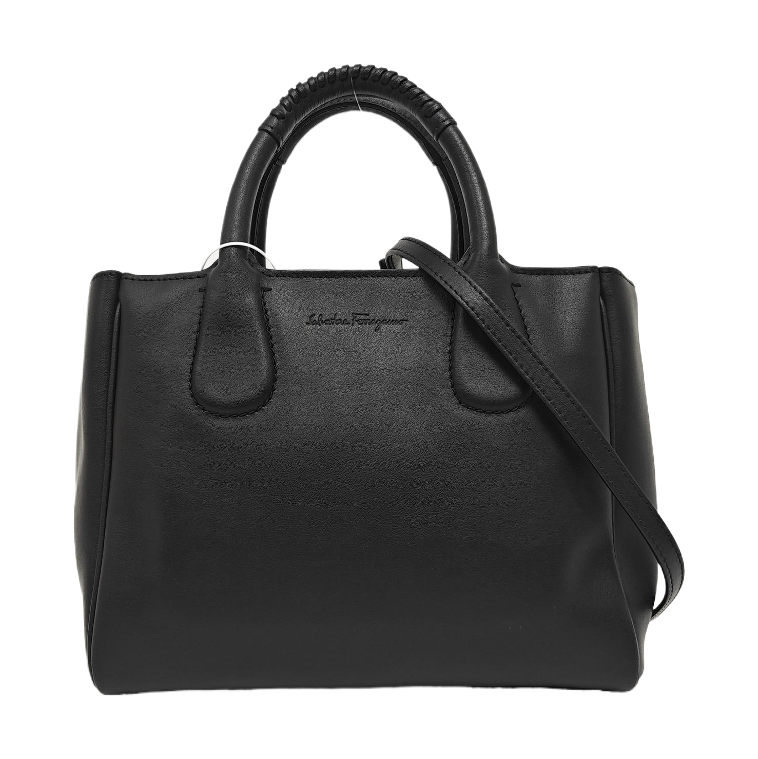 Calfskin Tote Bag Black
