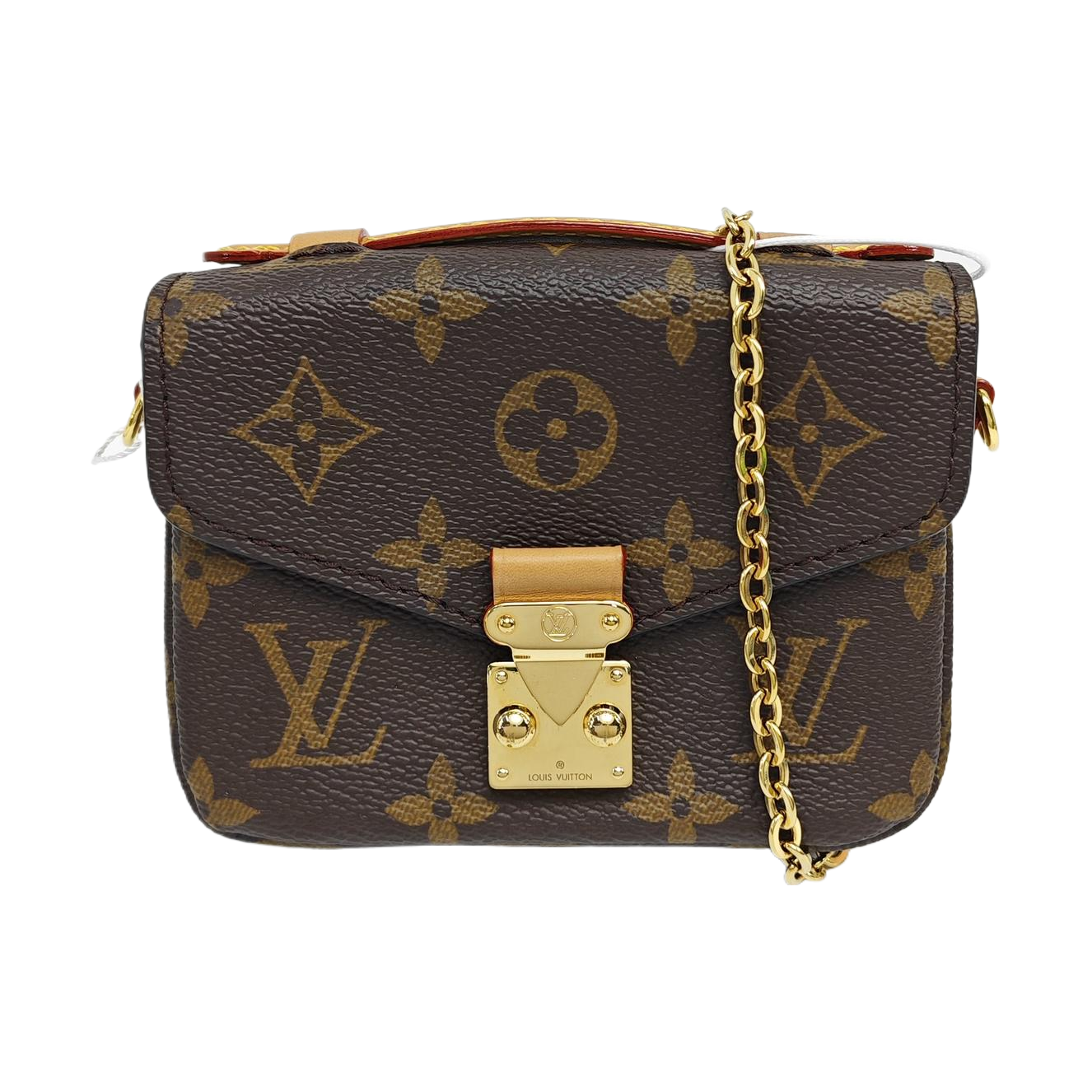 MÉTIS Micro Monogram Coated Canvas Brown
