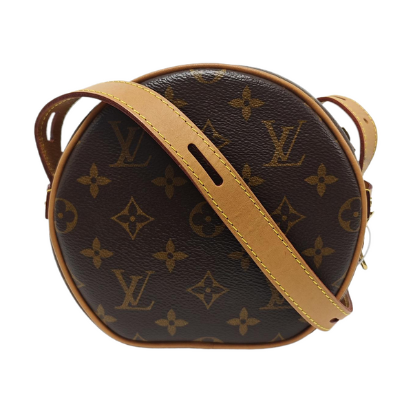 BOITE CHAPEAU PM Monogram Coated Canvas Brown