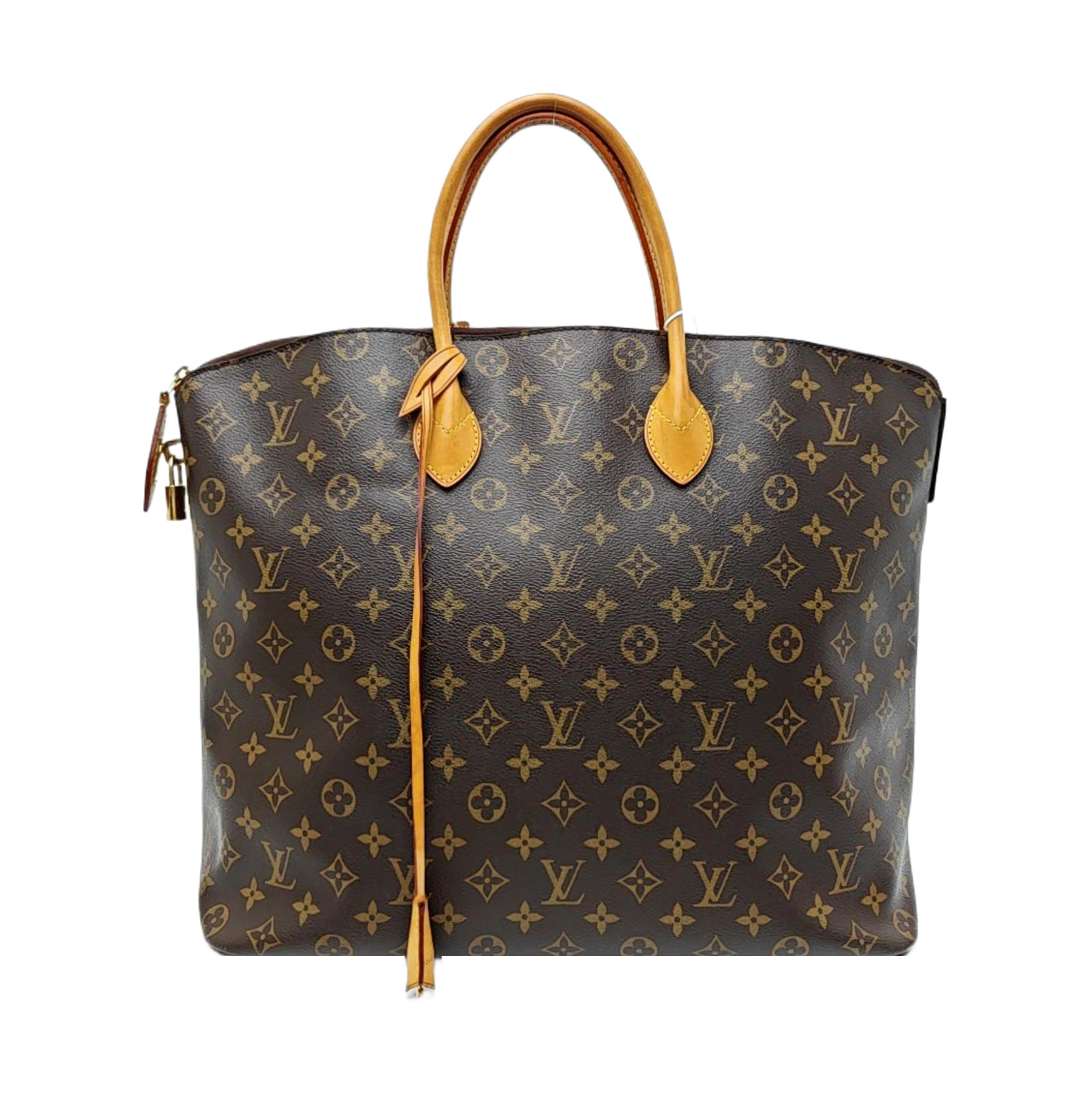 LOCKIT Monogram Coated Canvas Brown