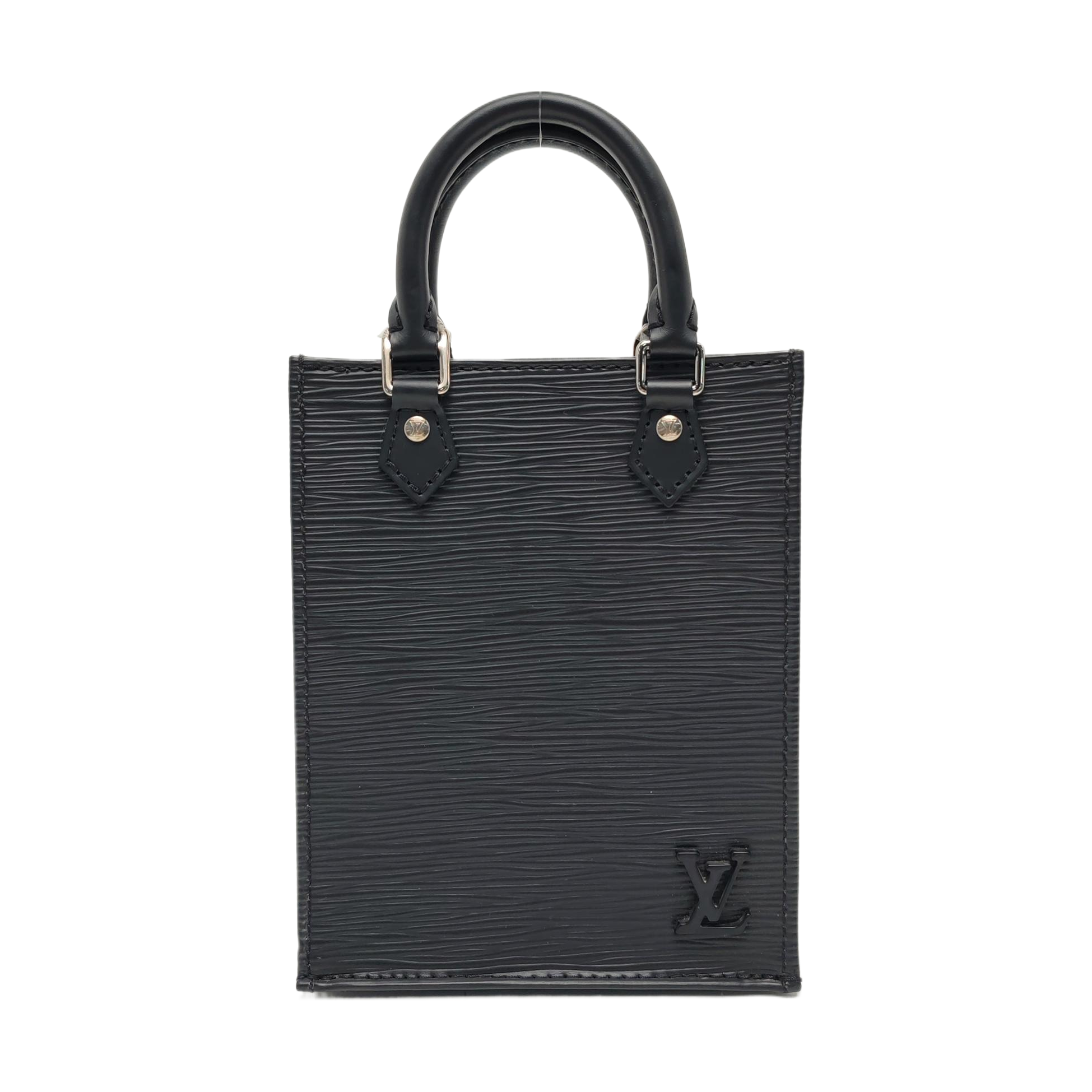 Authenticated pre-owned  SAC PLAT Mini Epi Black - Tote Bag at Looply