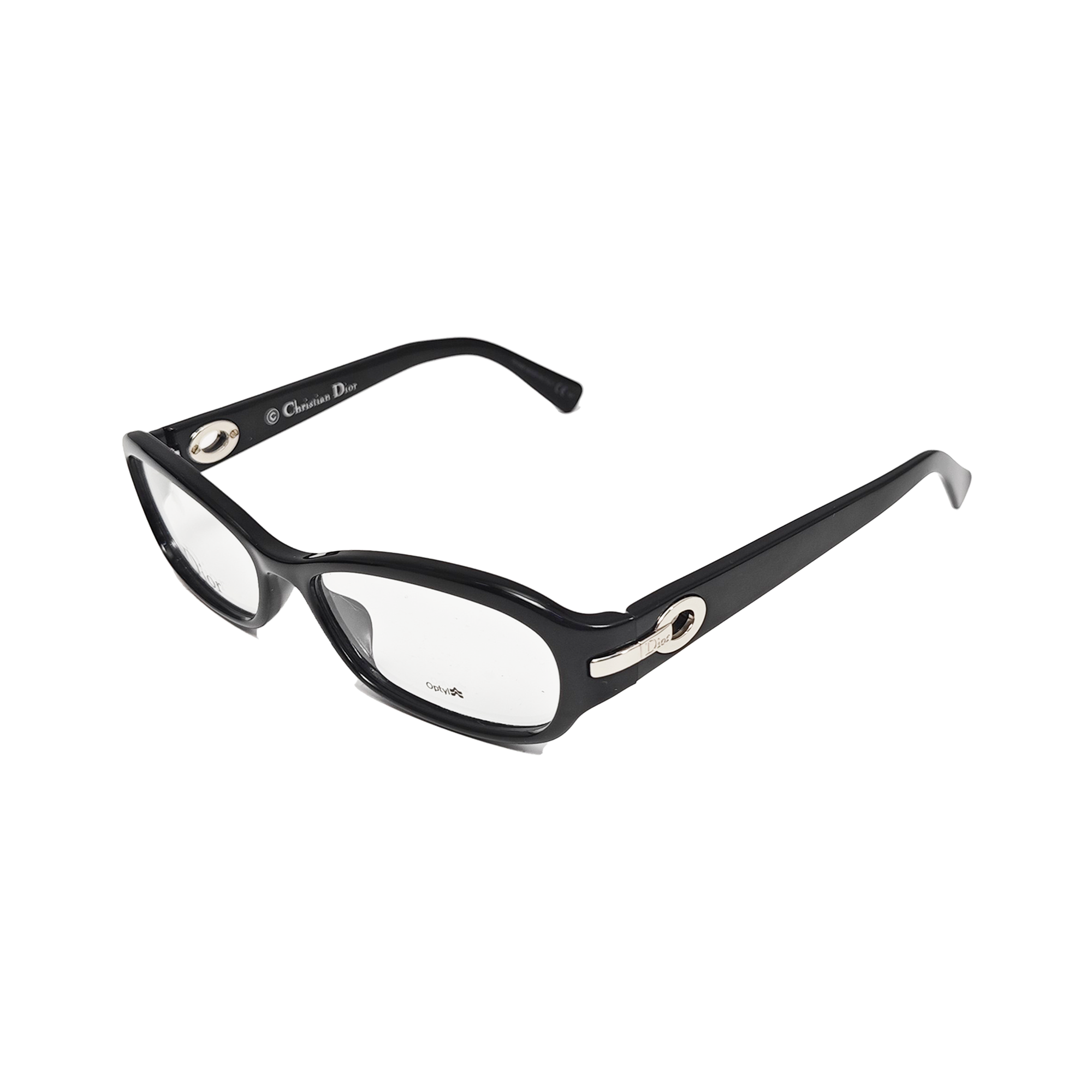 Synthetic Eyeglasses Black