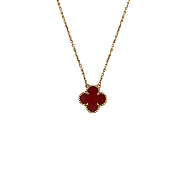 Vintage Alhambra 18k Gold Necklace