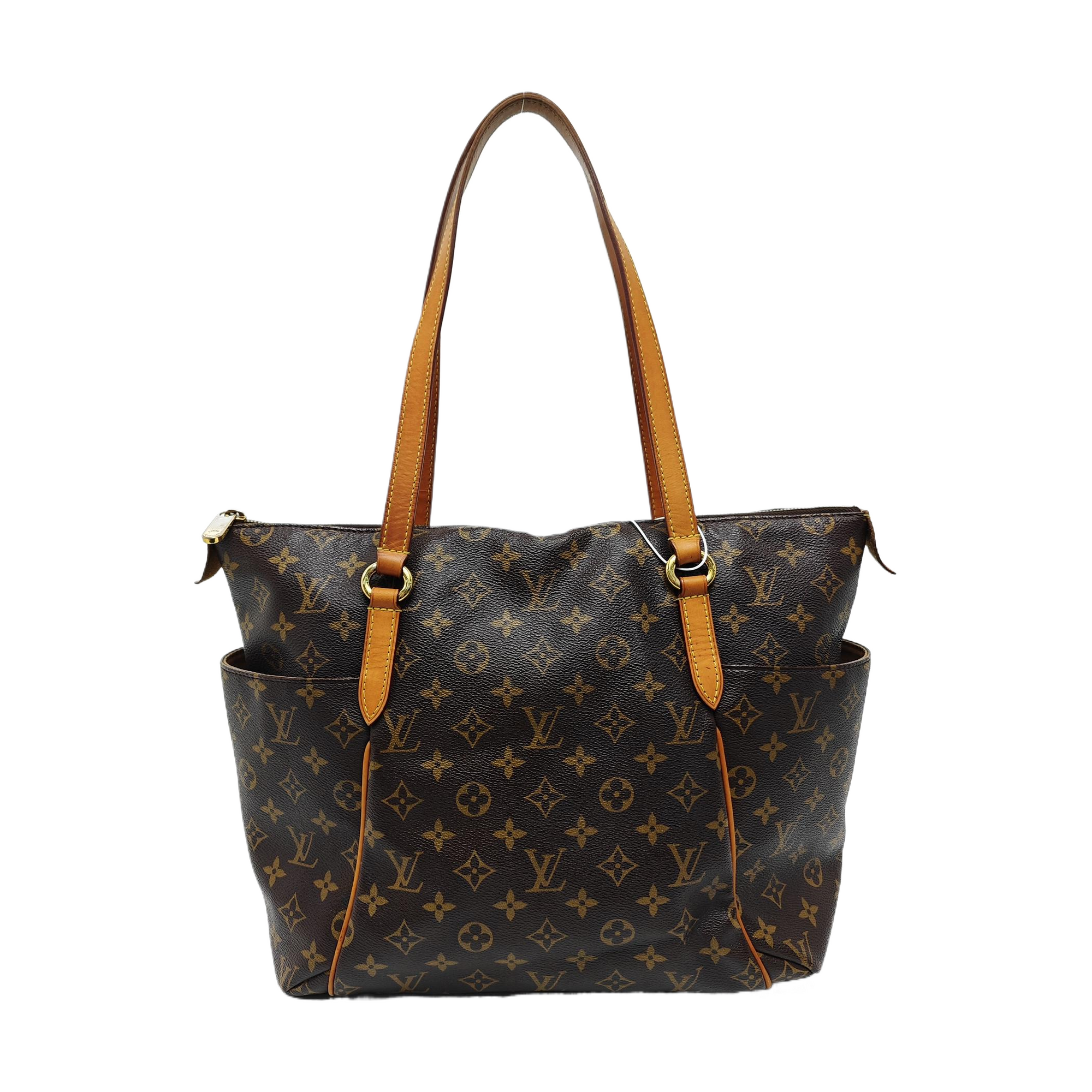 TOTALLY MM Monogram Coated Canvas Brown
