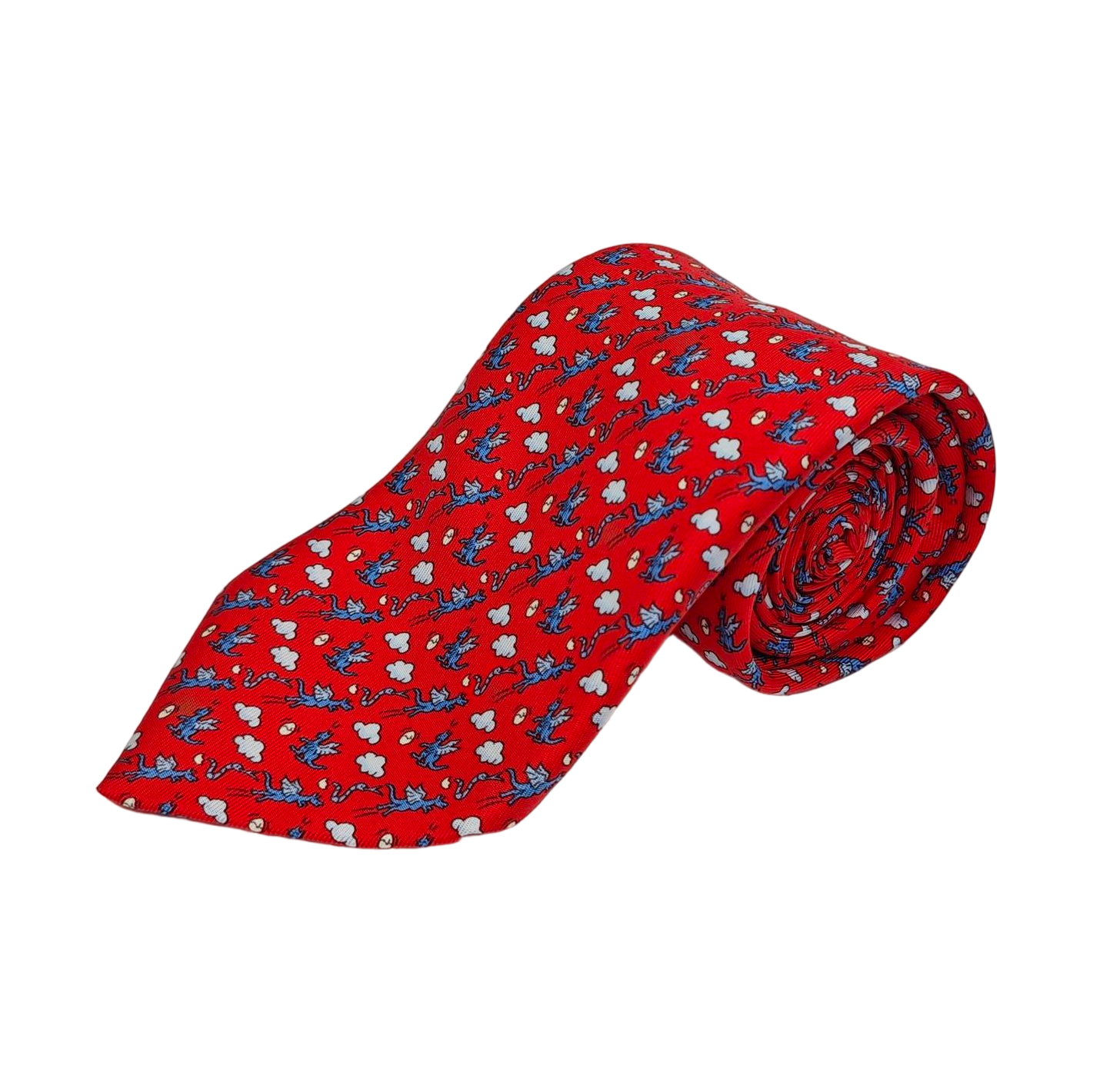 Mulberry Silk Tie Red