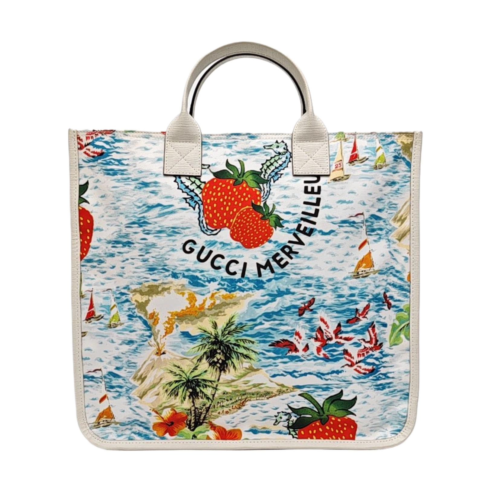 Fabric Tote Bag Multicolor