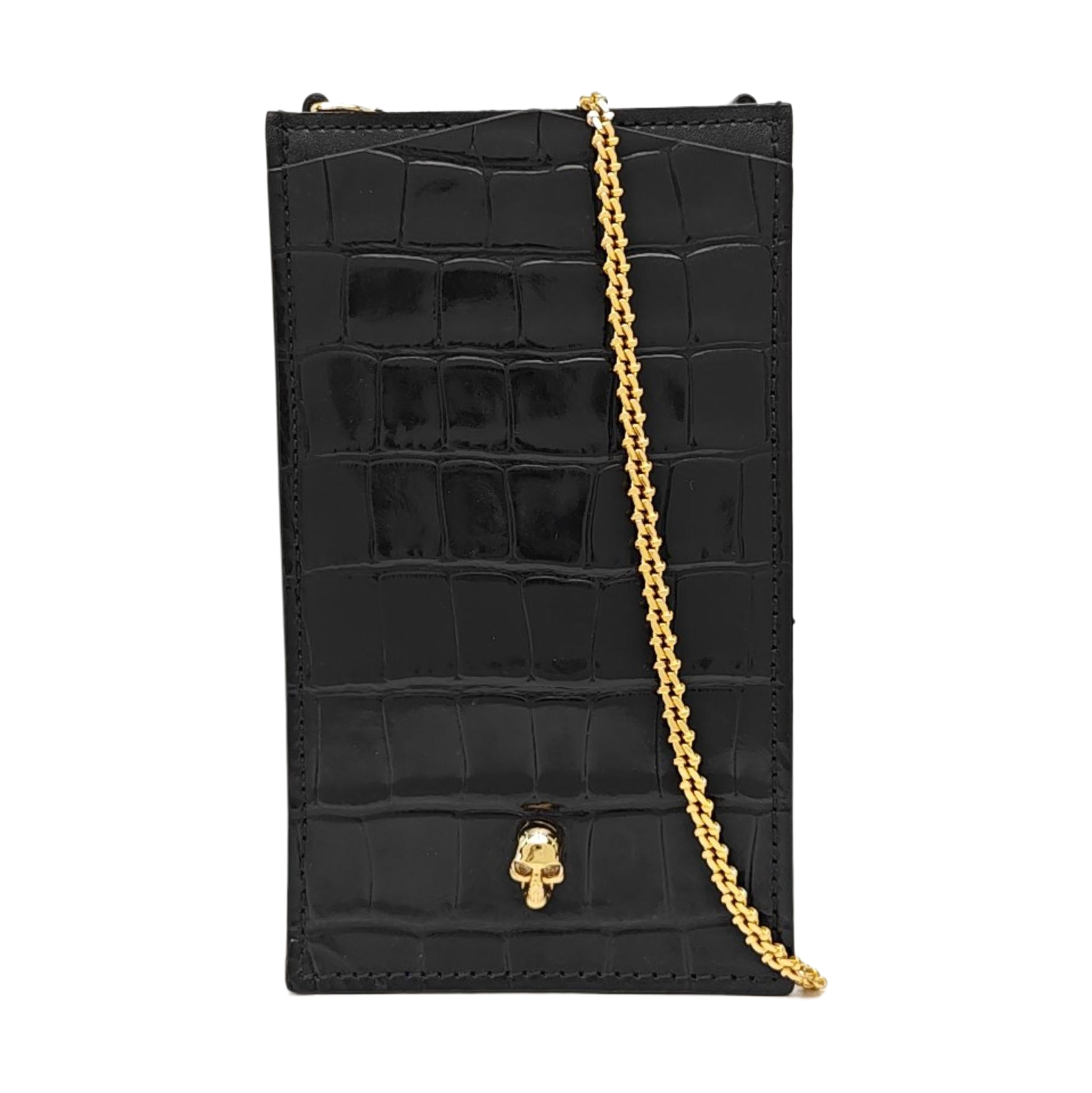 Calfskin Shoulder Bag Black