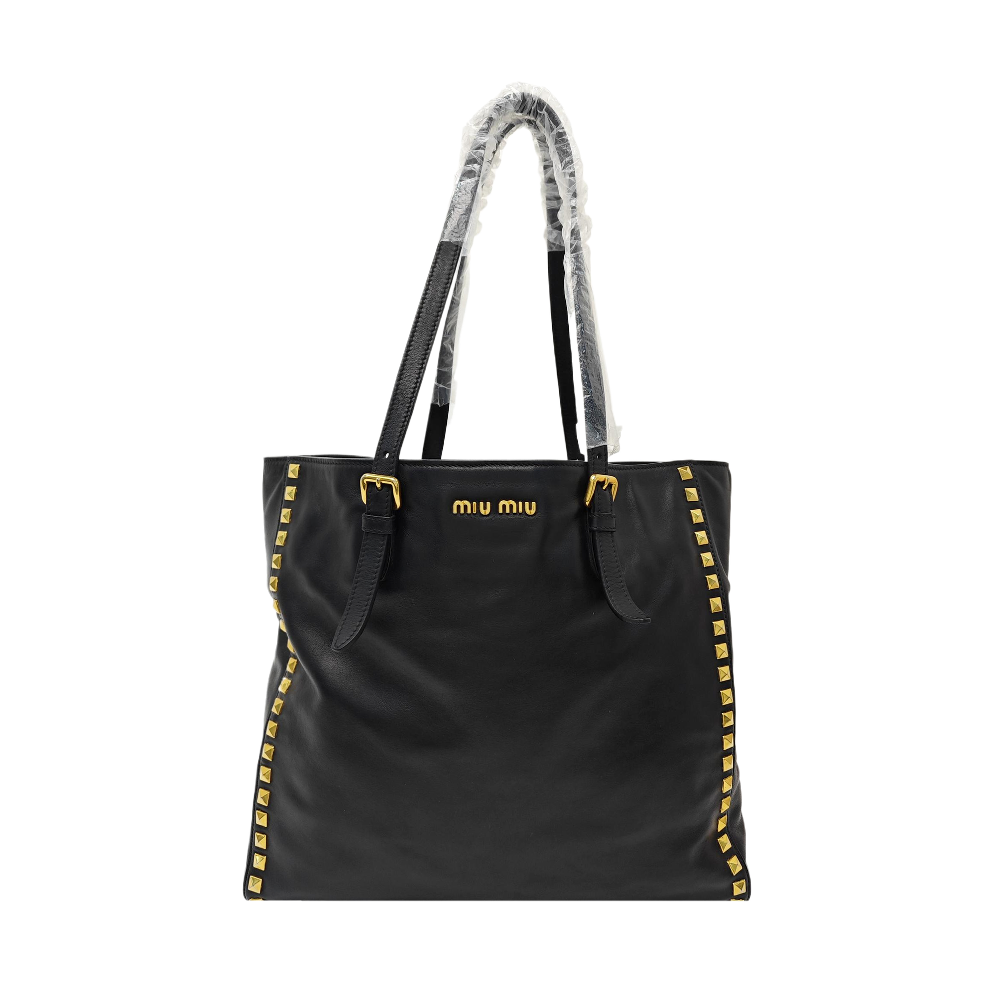Calfskin Tote Bag Black