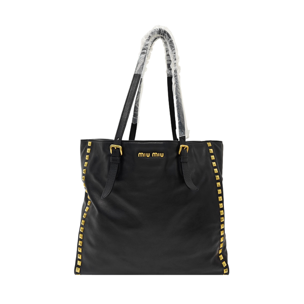 Calfskin Tote Bag Black