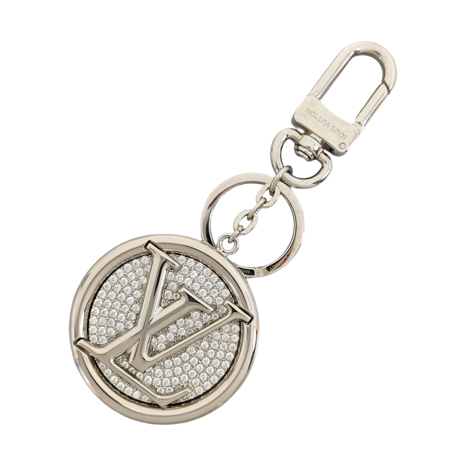 Metal Bag Charm Silver