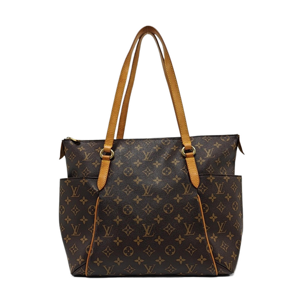 TOTALLY MM Monogram Coated Canvas Brown