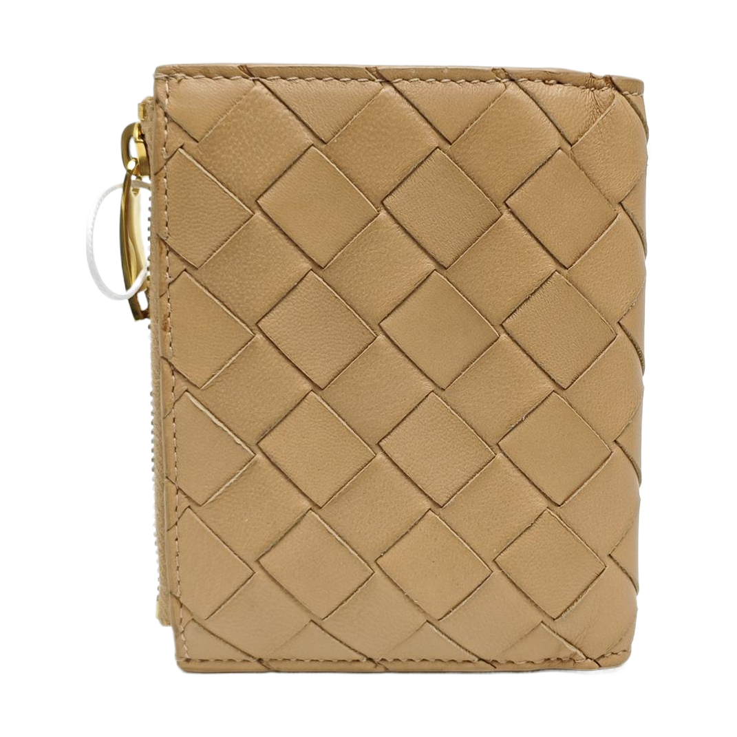 Calfskin Wallet Mini Gray