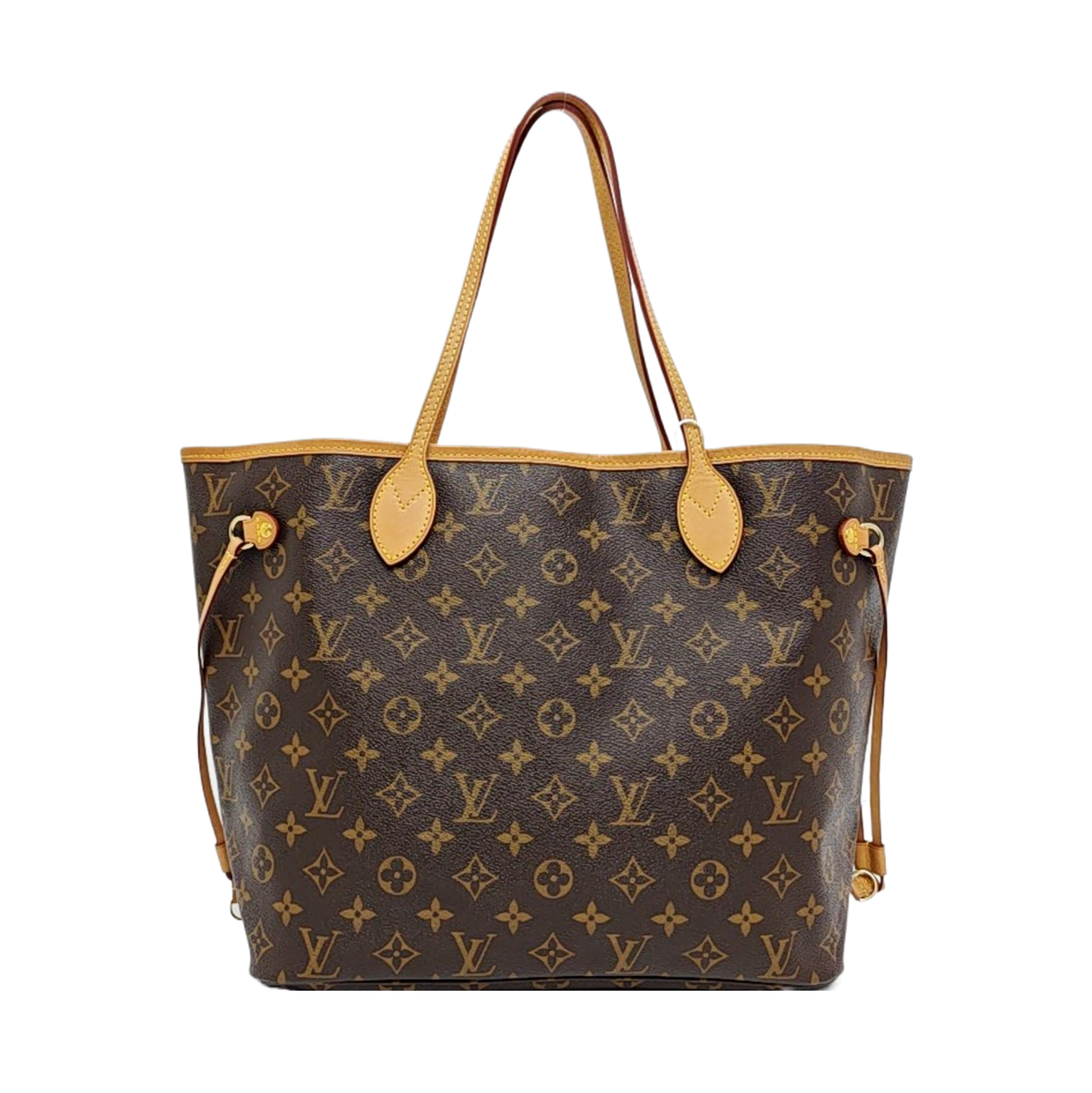 NEVERFULL MM Lona Monogram Revestida Marrón