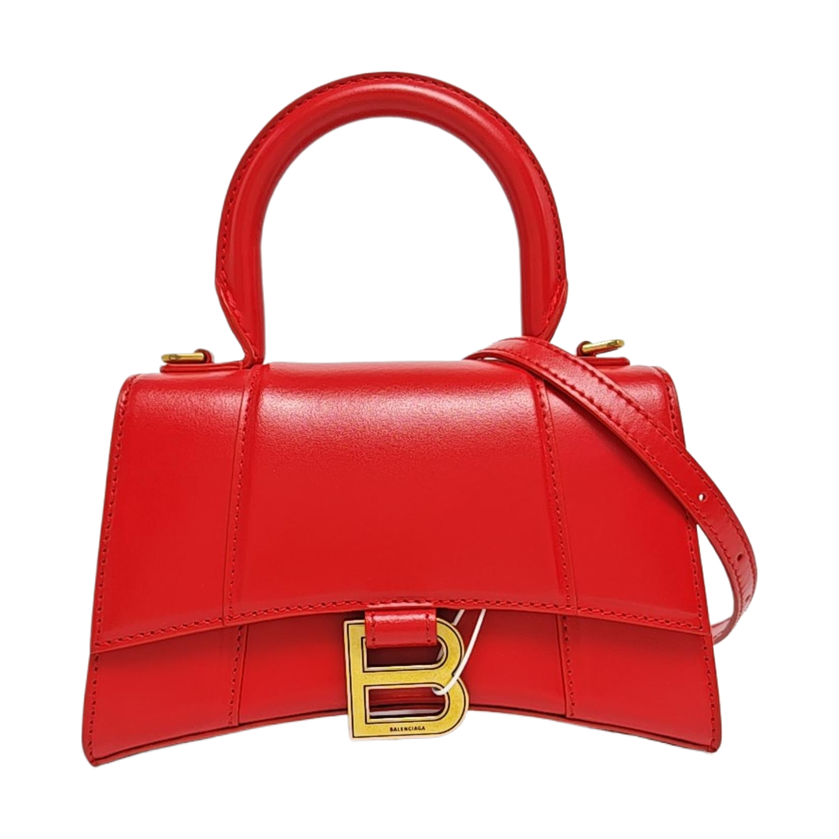 Hourglass XS Calfskin Red