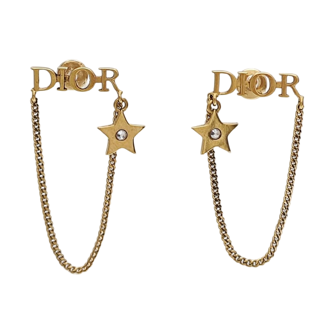 Dio(r)evolution Metal Gold Earrings