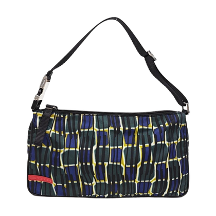 Nylon Top Handle Bag Multicolor