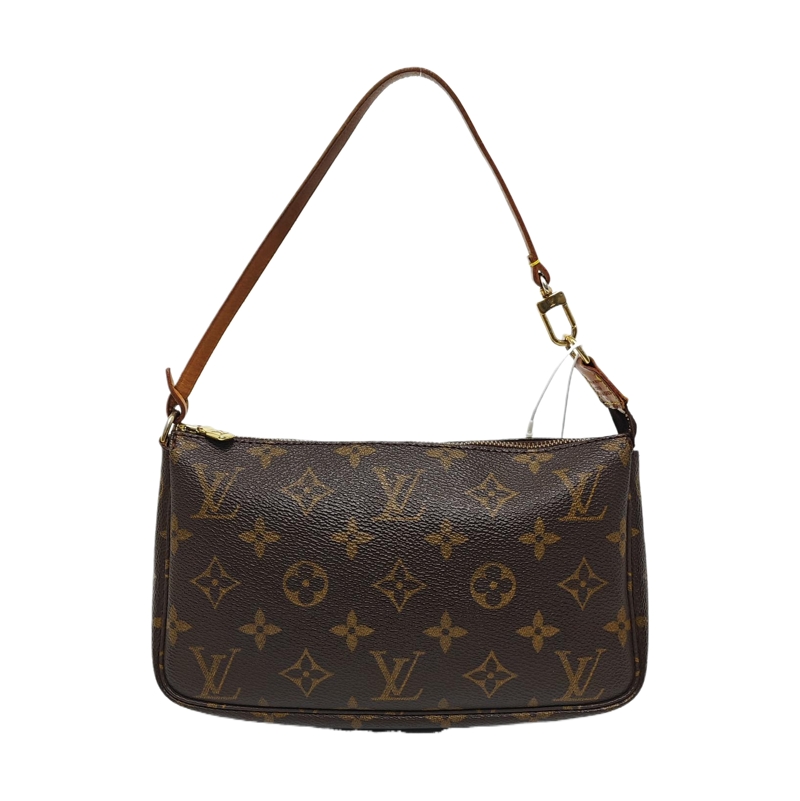 ACCESSOIRES Monogram Coated Canvas Brown