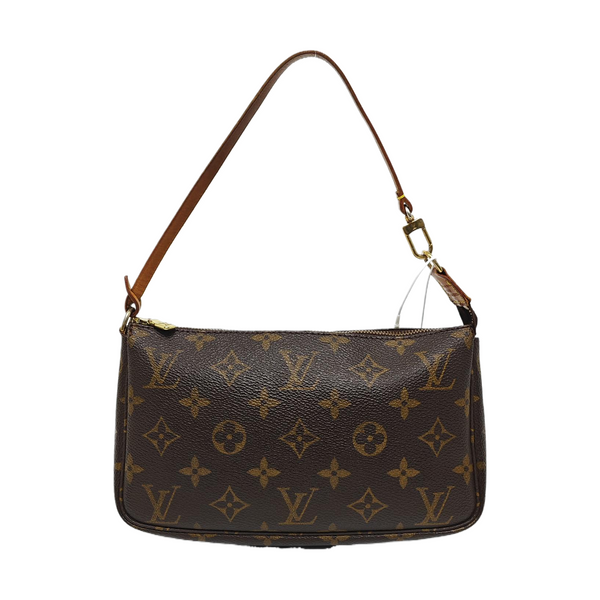 ACCESSOIRES Monogram Coated Canvas Brown