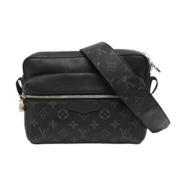 OUTDOOR PM Monogram Coated Canvas Black