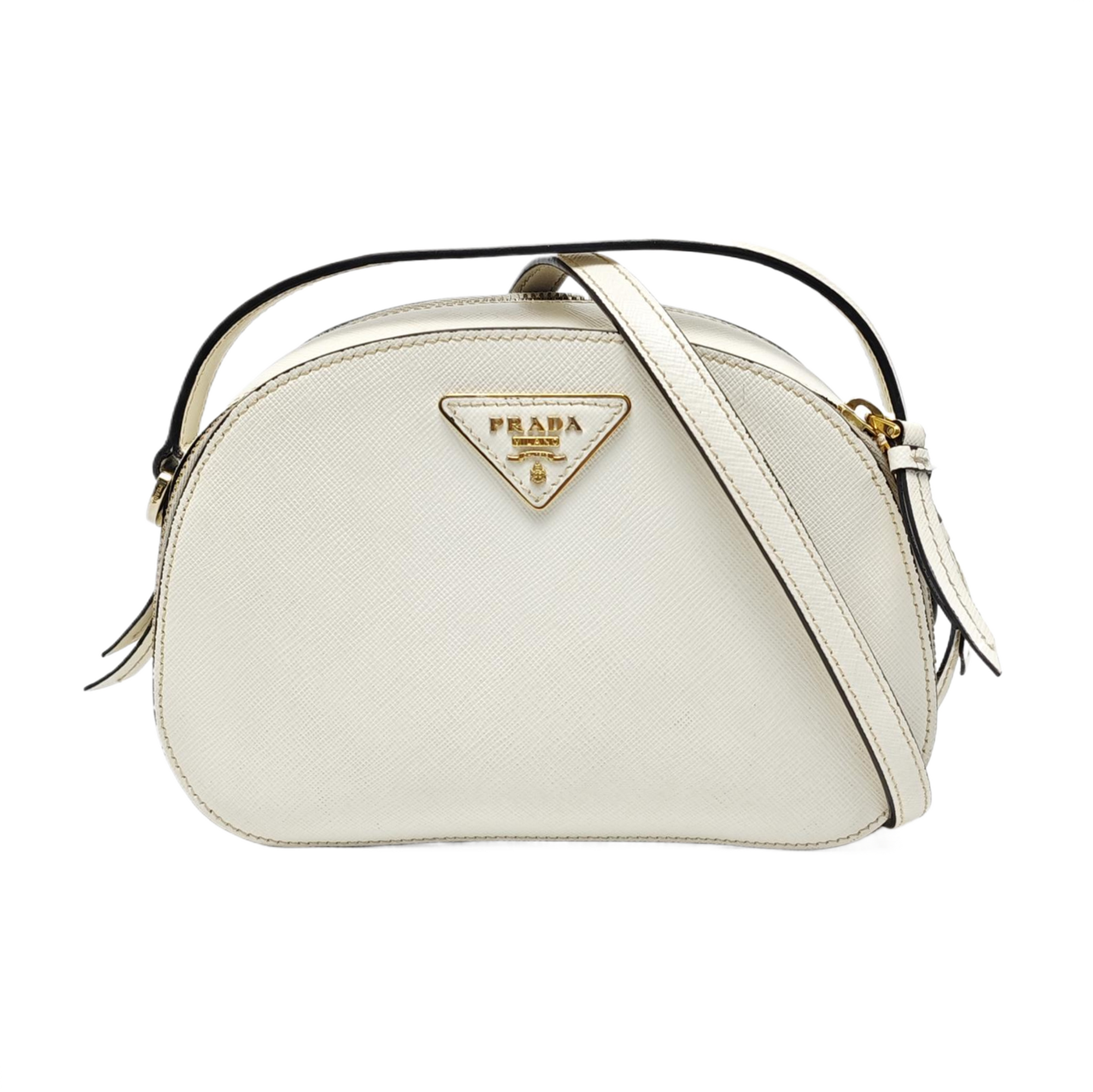 Odette Saffiano Calfskin White