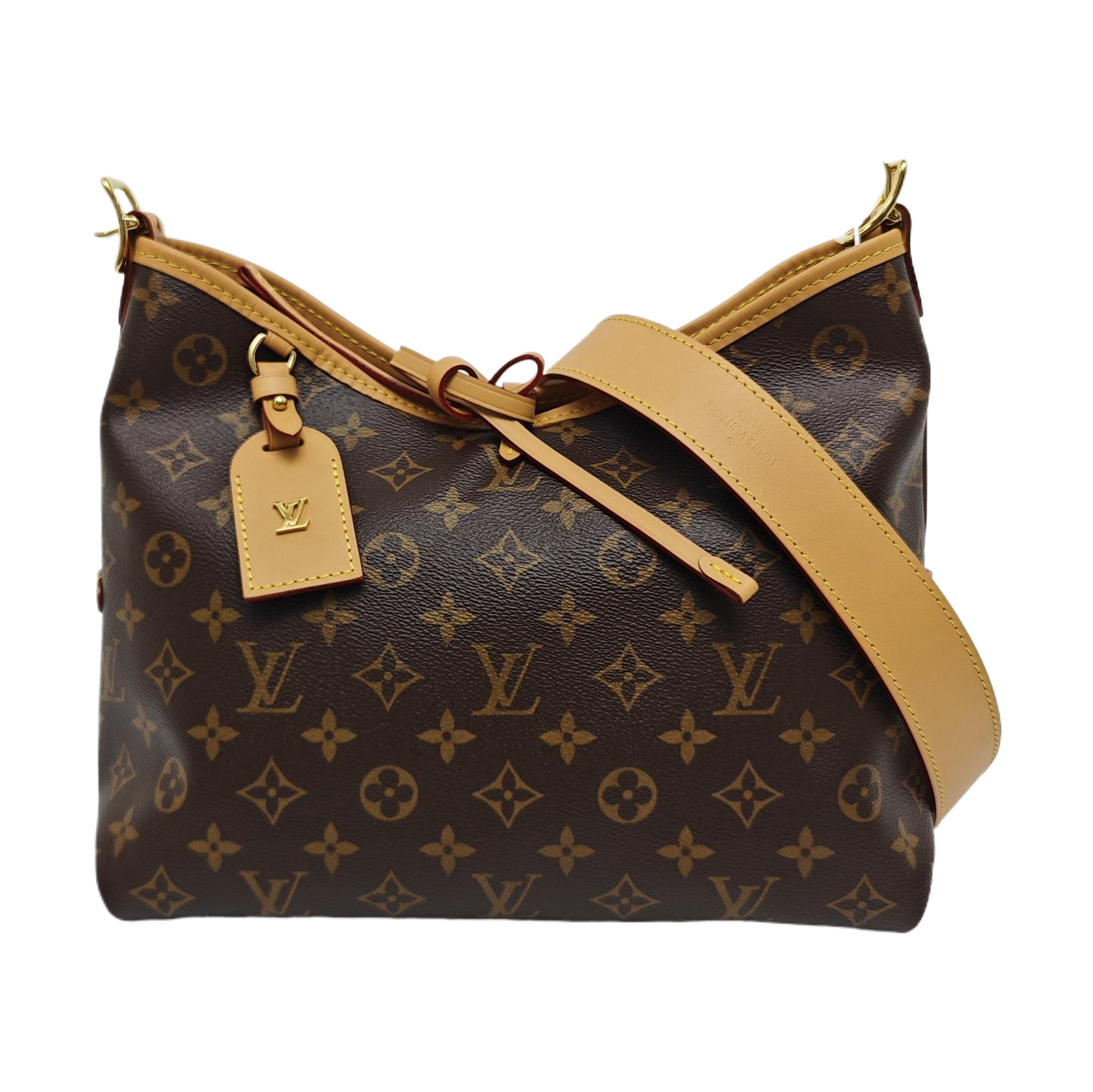 CARRYALL PM Monogram Coated Canvas Brown
